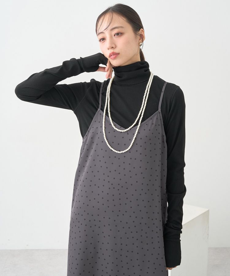 earth music&ecology「リブタートルネックプルオーバー」|Tシャツ・カットソー|