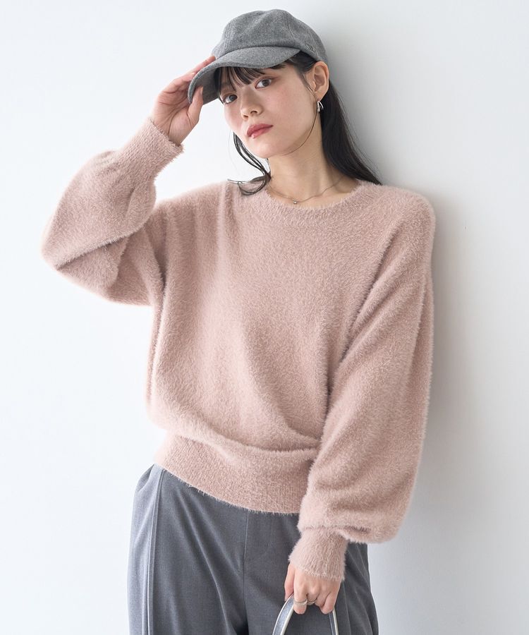 earth music&ecology「ミニシャギーニットプルオーバー」|ニット・セーター|