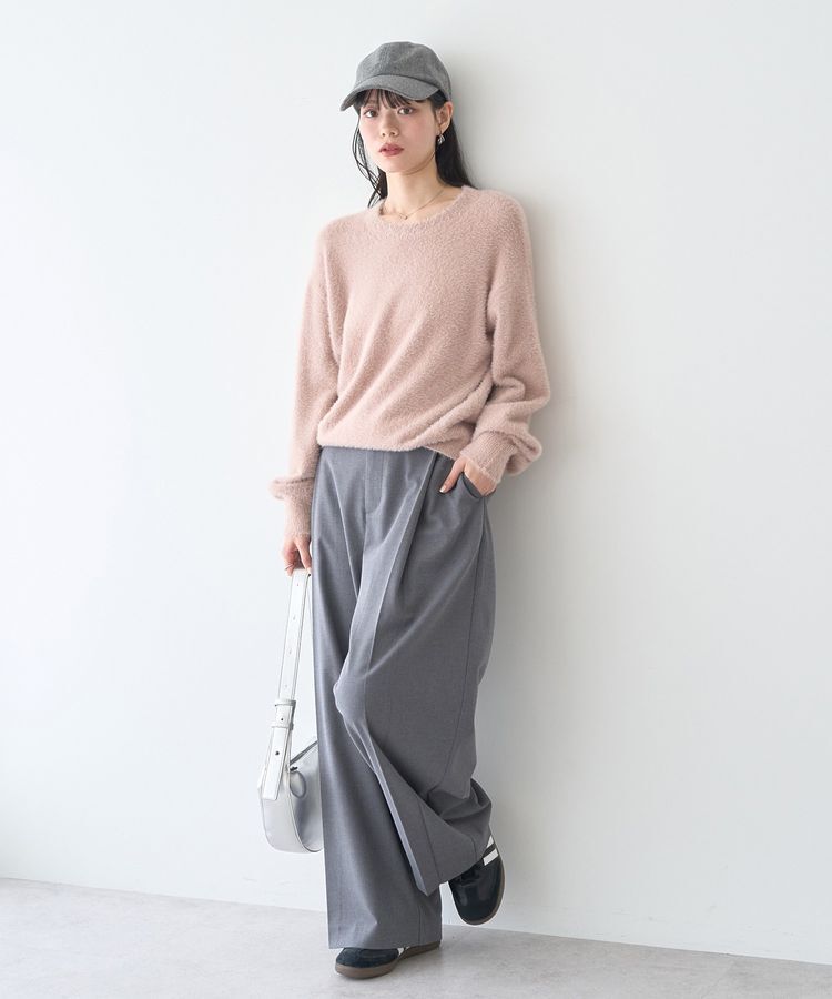 earth music&ecology「ミニシャギーニットプルオーバー」|ニット・セーター|