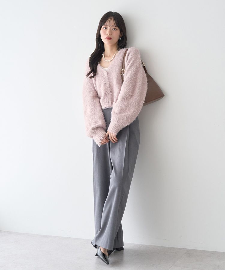 earth music&ecology「ミックスカラーラメニットカーディガン」|カーディガン|