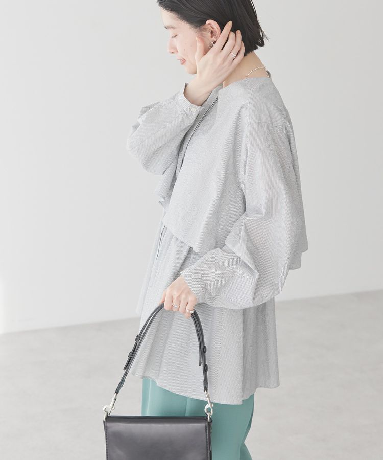 AMERICAN HOLIC「サッカーティアードロングブラウス/チュニック」|シャツ・ブラウス|