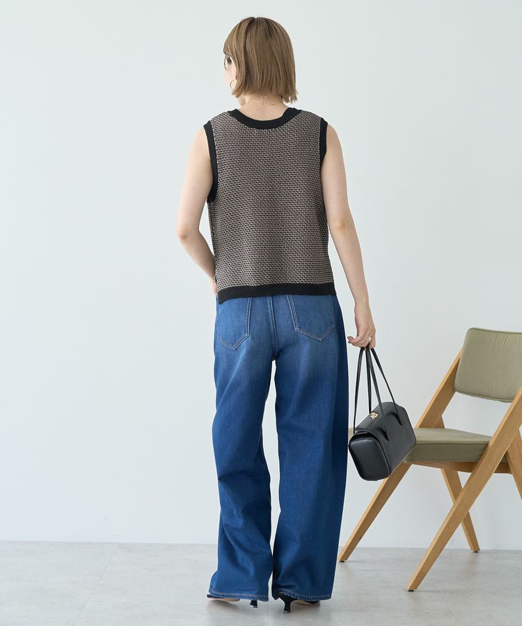 AMERICAN HOLIC「ジャガードニットベスト」|ベスト・ジレ|