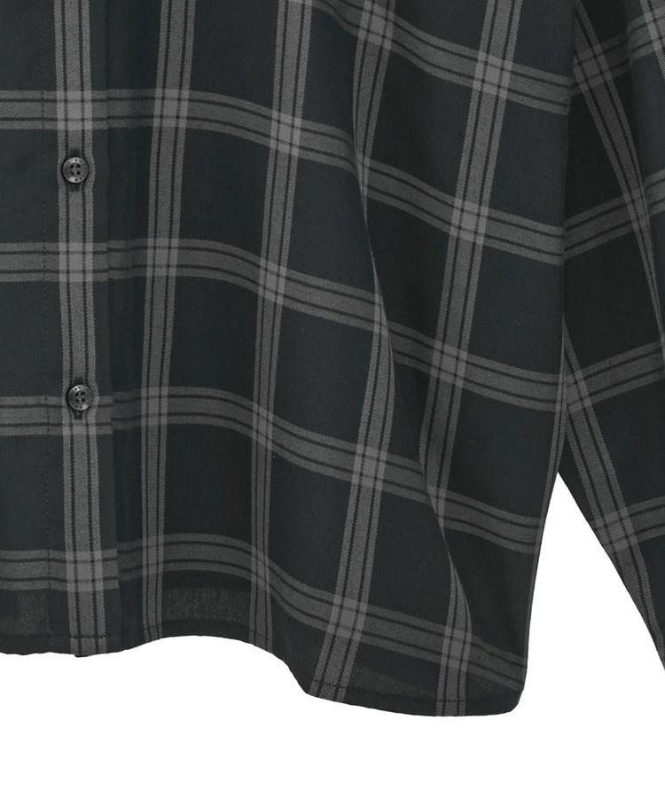 AMERICAN HOLIC「イージーケアチェックショート丈シャツ」|シャツ・ブラウス|