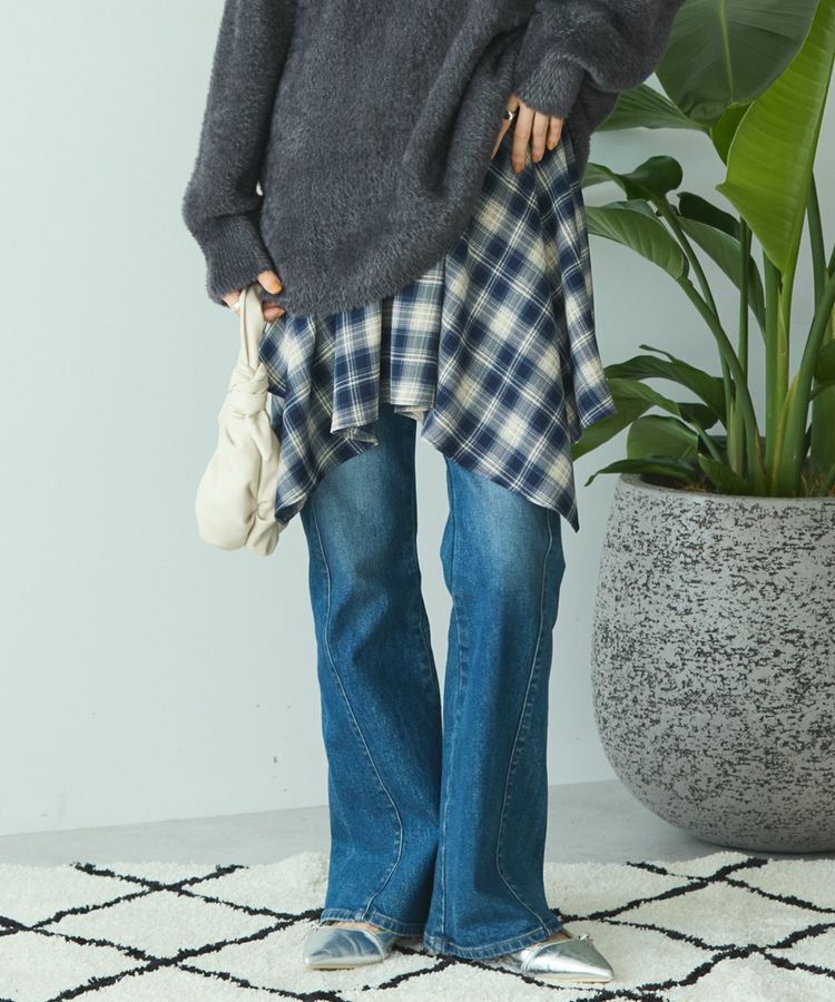 AMERICAN HOLIC「フレアデニム」|デニム|