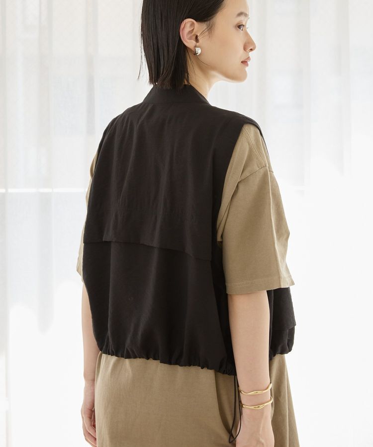 AMERICAN HOLIC「Wポケットショートベスト」|ベスト・ジレ|