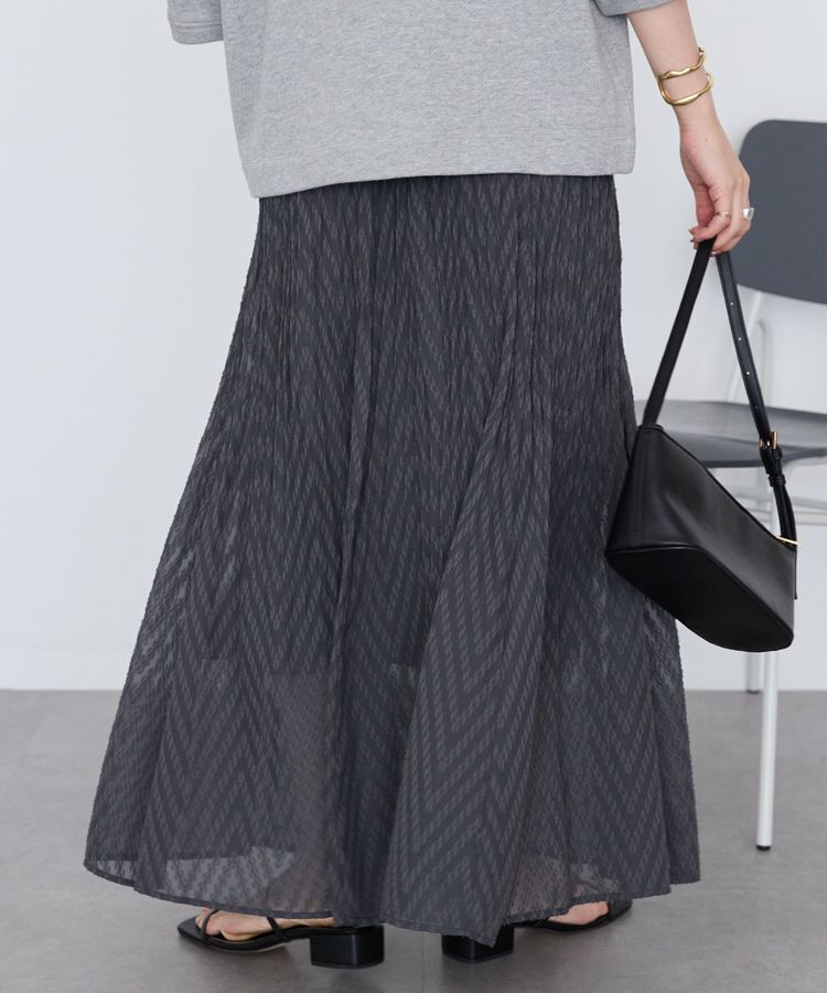 AMERICAN HOLIC「カットジャガードプリーツスカート」|スカート|