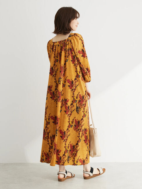  「■ESCAR アートフラワーptワンピース」|ワンピース|