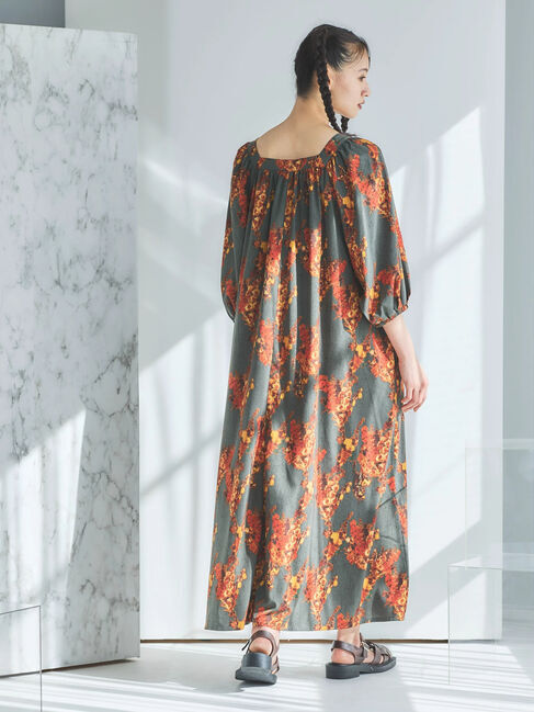  「■ESCAR アートフラワーptワンピース」|ワンピース|