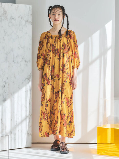  「■ESCAR アートフラワーptワンピース」|ワンピース|