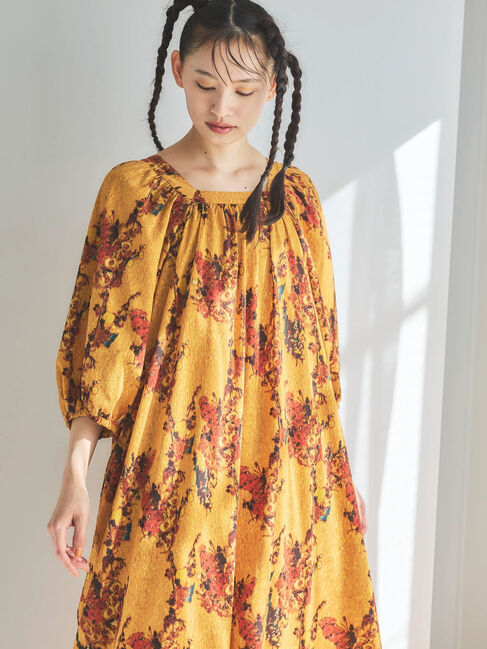  「■ESCAR アートフラワーptワンピース」|ワンピース|