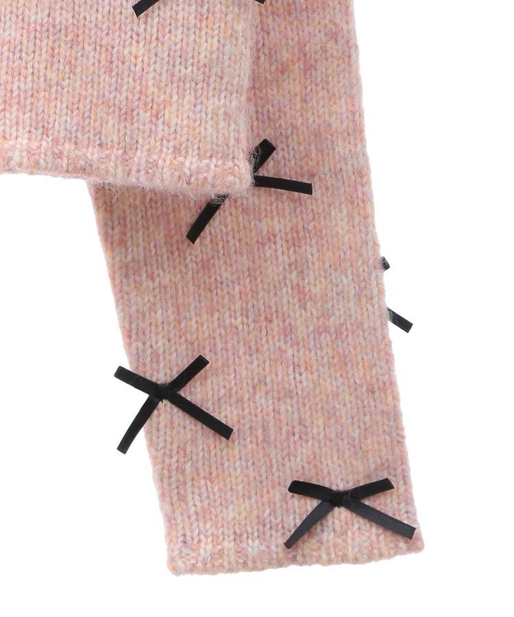 Green Parks「・ANDSEARCH メニーリボンニットカーディガン」|カーディガン|