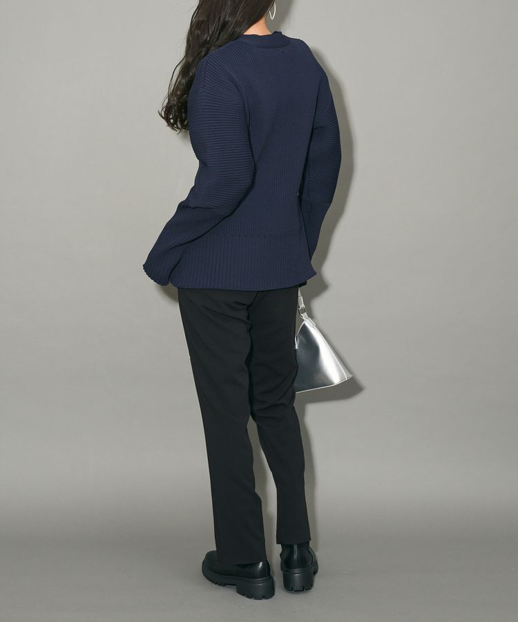 AnriettMusee「リブニットカーディガン」|カーディガン|