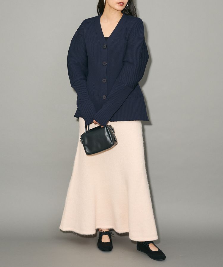 AnriettMusee「リブニットカーディガン」|カーディガン|