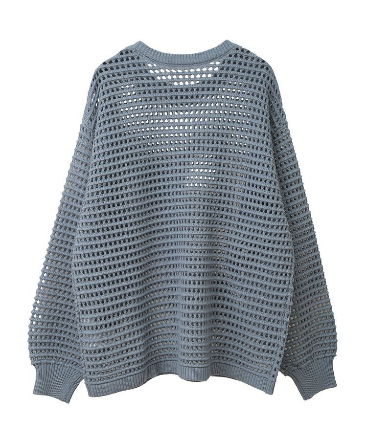 Green Parks「メッシュニットチュニック」|ニット・セーター|