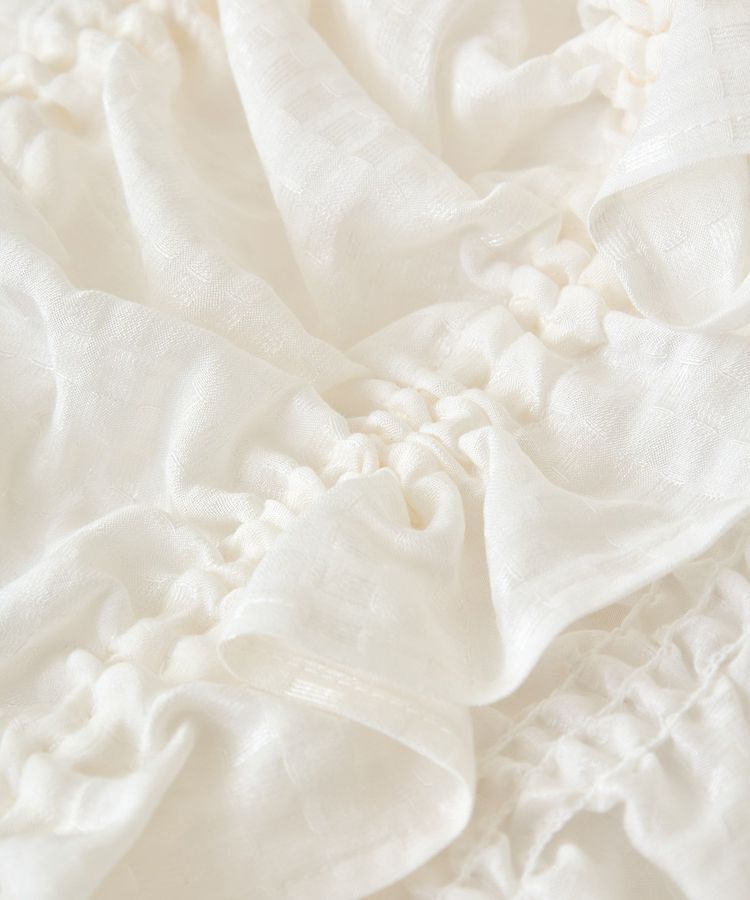 Green Parks「■ESCARシアーギンガムシャーリングカーディガン」|カーディガン|