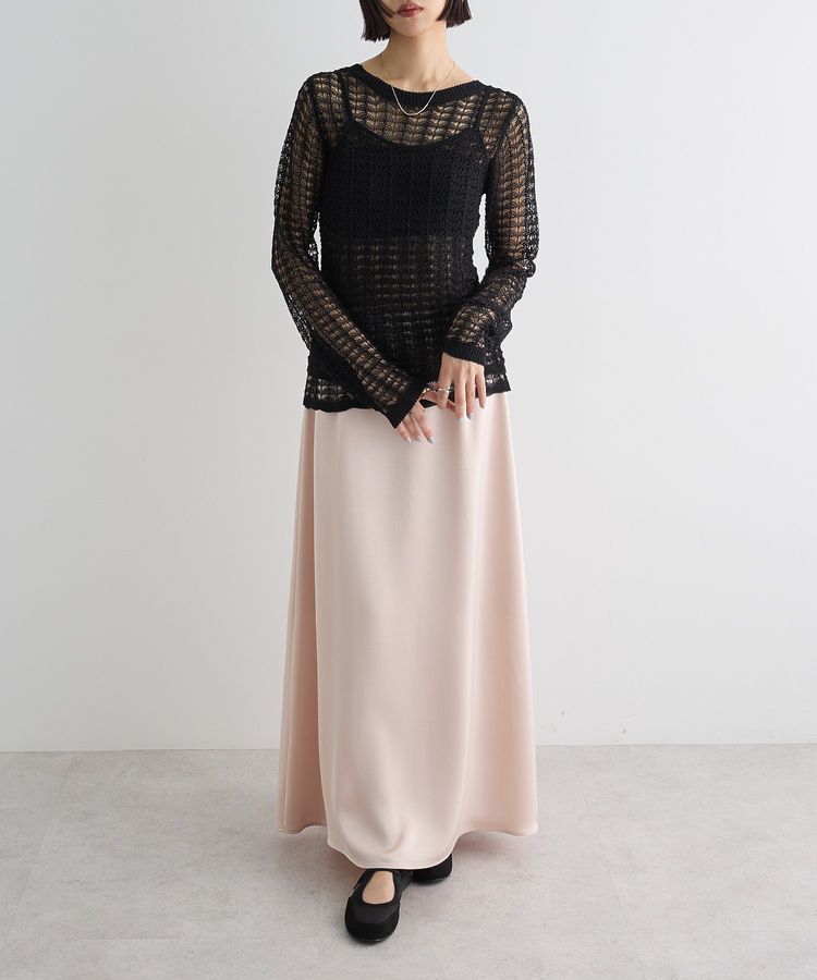 AnriettMusee「SET2点 クロシェ風ニットプルオーバー」|ニット・セーター|