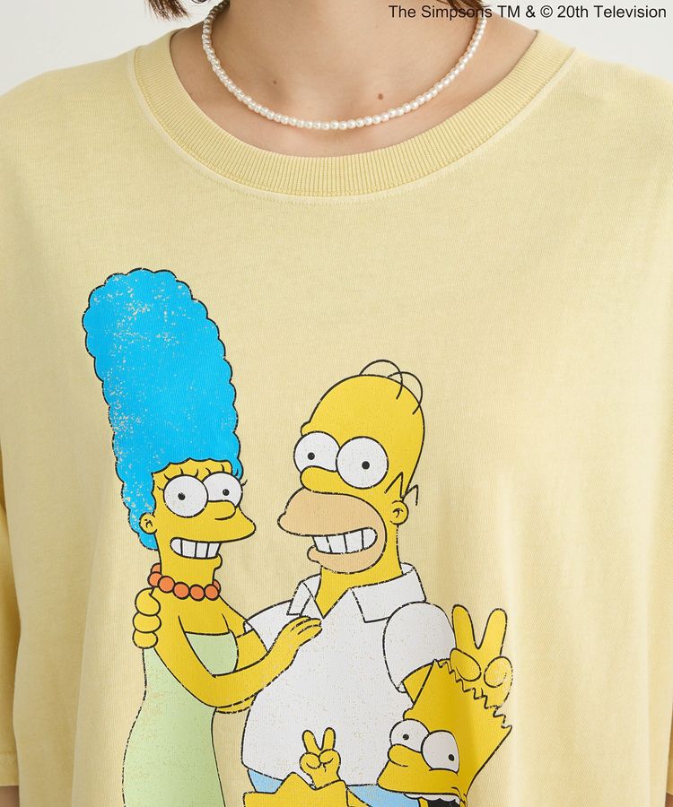 Green Parks「The SimpsonsピグメントプリントTEE」|Tシャツ・カットソー|