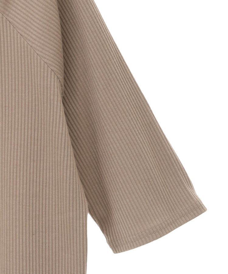 Green Parks「5分袖テレコリブプルオーバー」|Tシャツ・カットソー|