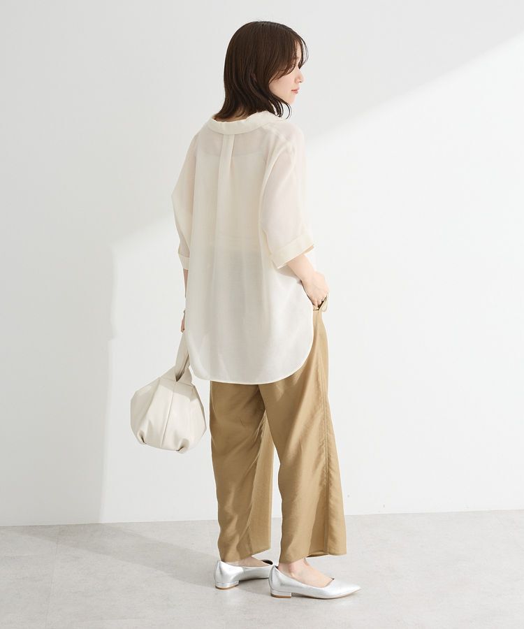 Green Parks「開襟シアージャケット風シャツ」|シャツ・ブラウス|