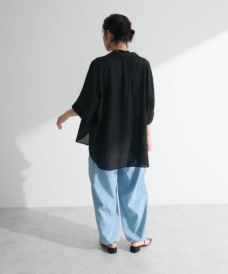 Green Parks「開襟シアージャケット風シャツ」|シャツ・ブラウス|