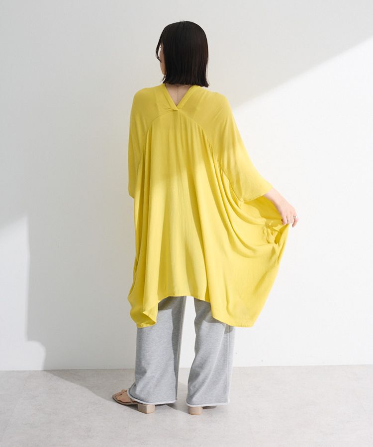 Green Parks「レーヨンクレープチュニック」|チュニック|