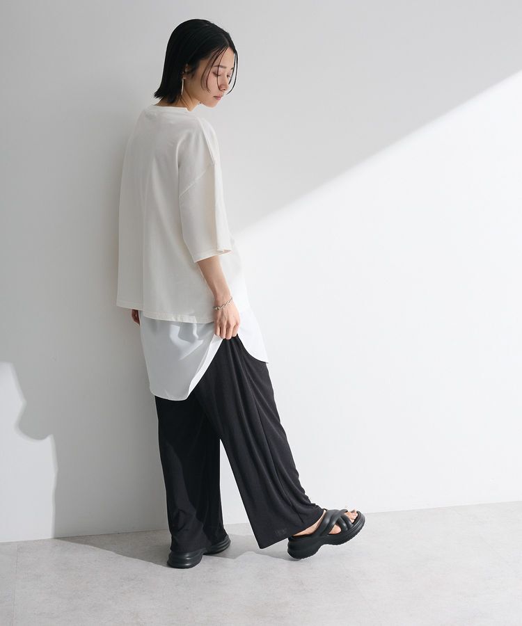 Green Parks「・SUGAR SPOON ミニウラケワイドTEE」|スウェット・ジャージ|