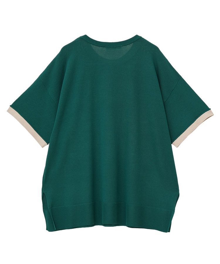 Green Parks「冷やっとすずやかレイヤーニットプルオーバー」|ニット・セーター|