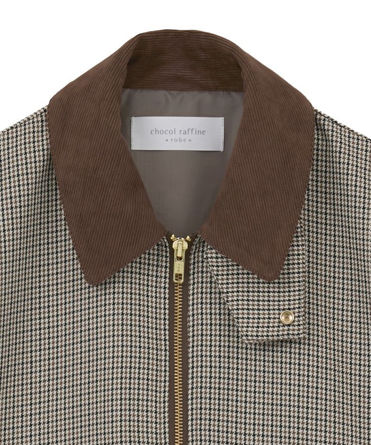 Green Parks「2WAYジップアップジャケット」|ブルゾン・スタジャン|