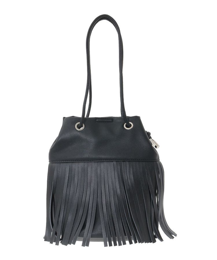armonia「andmikka.フリンジ巾着ショルダーバッグ」|ショルダー・メッセンジャー|