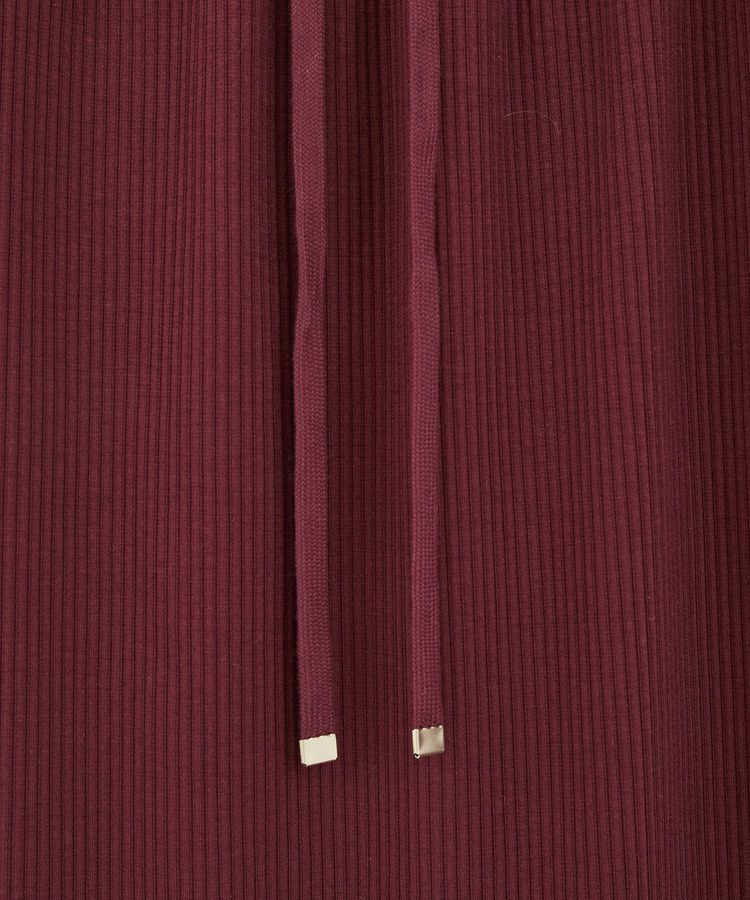 Green Parks「楽ちんIラインリブスカート」|タイト|