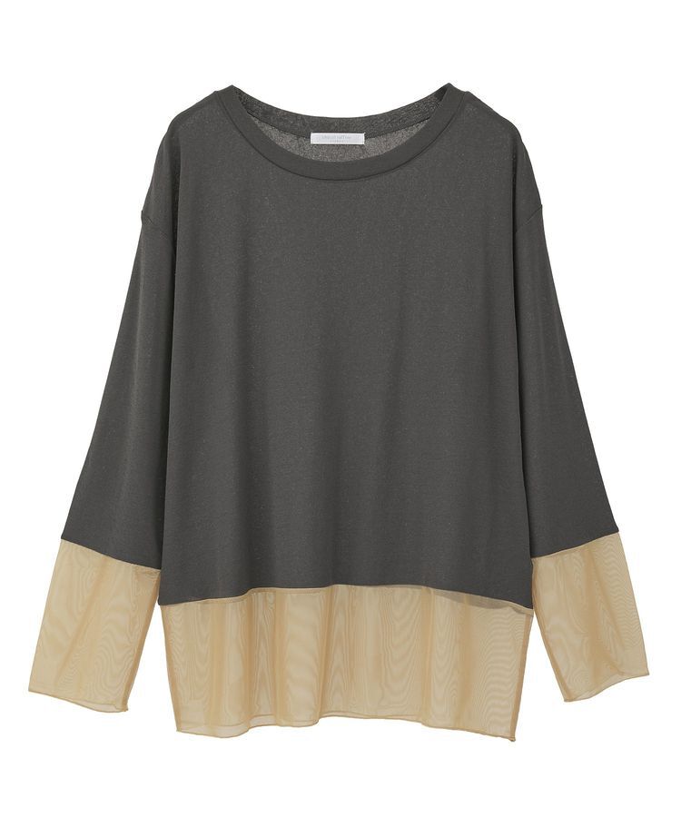 Green Parks「シアーチュールドッキングプルオーバー」|Tシャツ・カットソー|