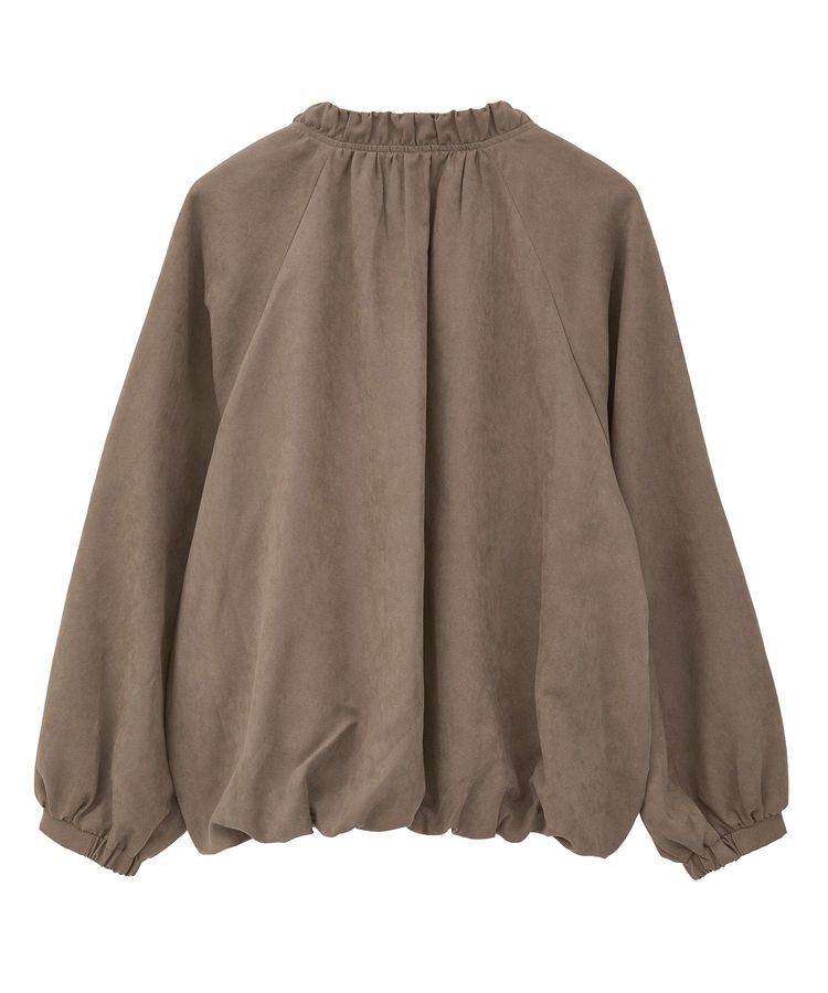 Green Parks「スウェードライクギャザーブルゾン」|ブルゾン・スタジャン|