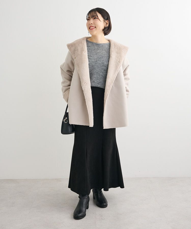 Green Parks「なめらかタッチスウェード調マーメイドスカート」|スカート|