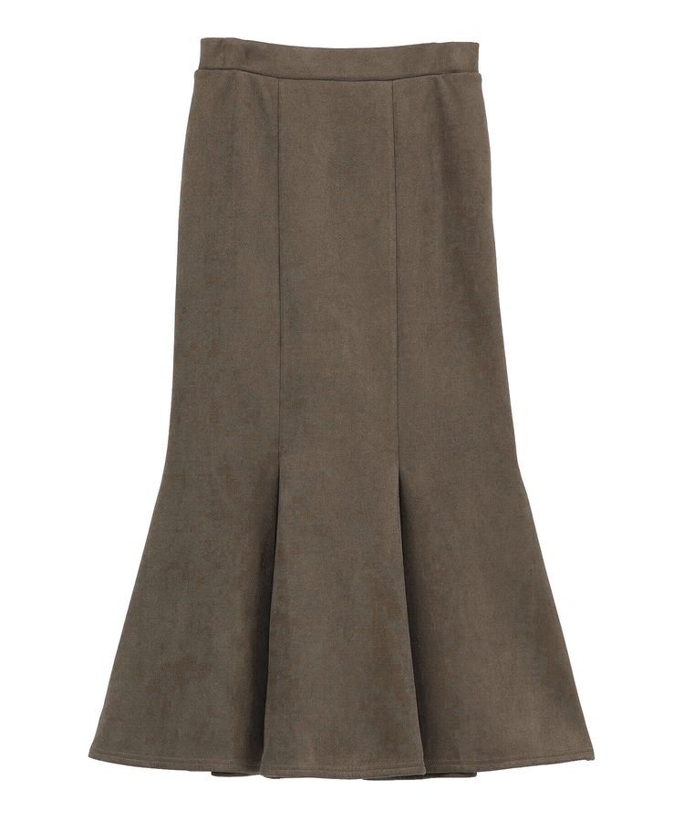 Green Parks「なめらかタッチスウェード調マーメイドスカート」|スカート|