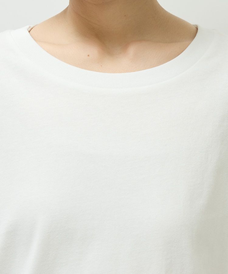 Green Parks「【WEB限定】裾ラウンドホワイトインナー」|Tシャツ・カットソー|