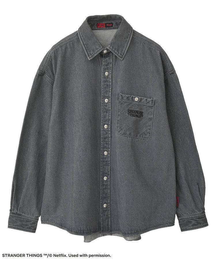 Green Parks「■STRANGER THINGS&times;MINNETONKA デニムシャツ」|シャツ・ブラウス|