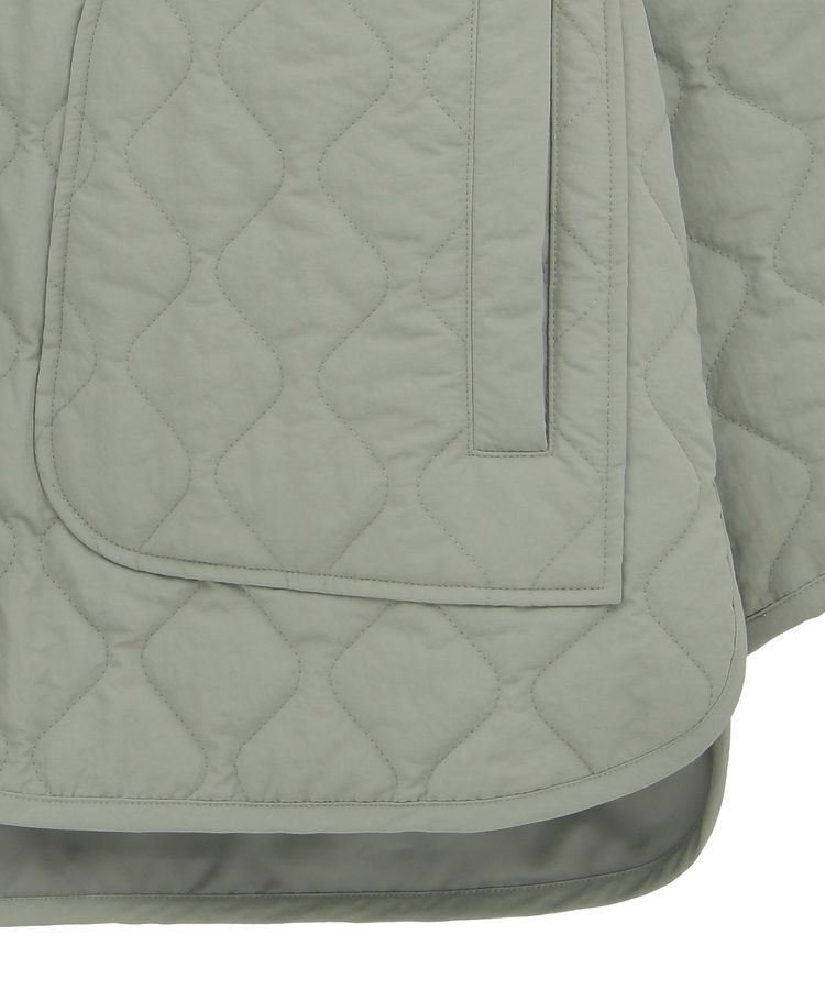 Green Parks「2WAYニットフードキルティングブルゾン」|ブルゾン・スタジャン|