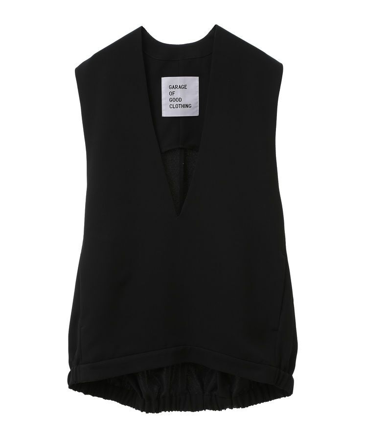 GARAGE OF GOOD CLOTHING「Vネックコクーンベスト」|ベスト・ジレ|