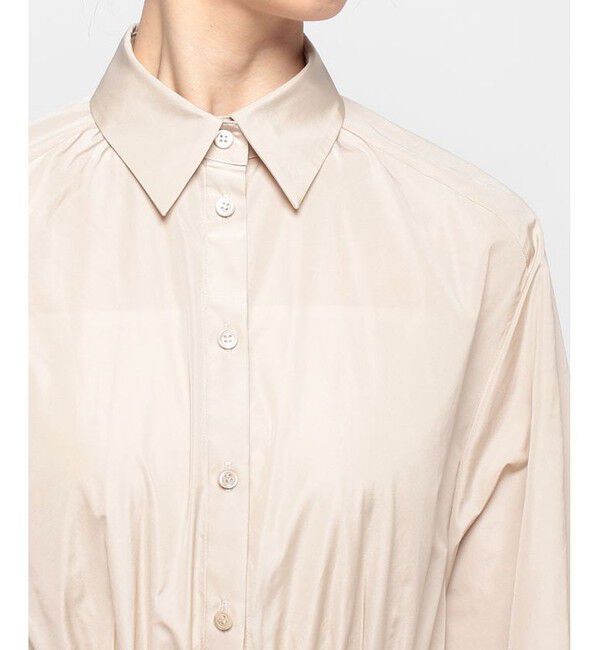 LOULOU WILLOUGHBY「【LOULOU WILLOUGHBY】タフタギャザーミニワンピース」|ワンピース|