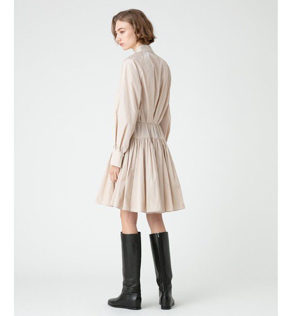 LOULOU WILLOUGHBY「【LOULOU WILLOUGHBY】タフタギャザーミニワンピース」|ワンピース|