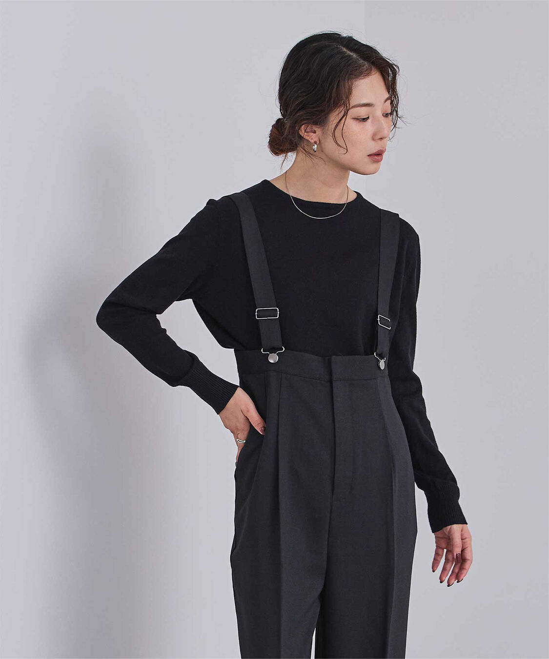 ur's「カシミヤタッチクルーネックニットトップス」|ニット・セーター|