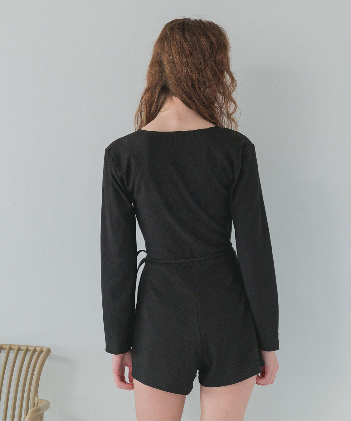 SEA DRESS「カシュクールオールインワン」|コンビネゾン|