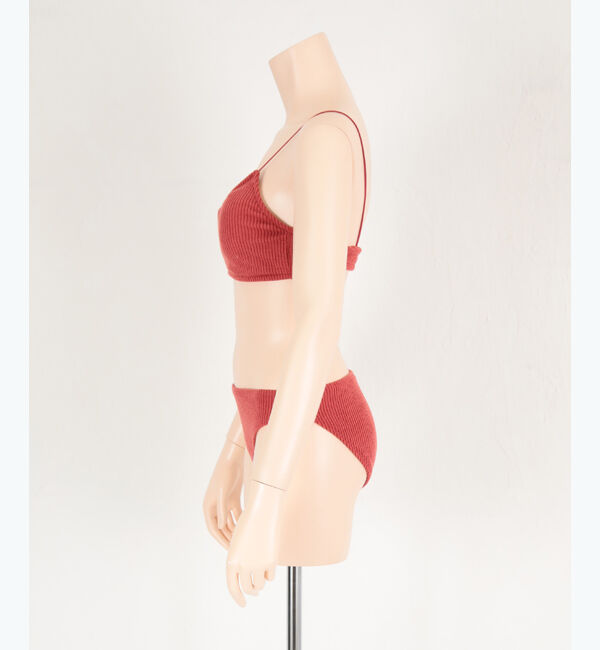 SEA DRESS「リブニットシンプルデザインビキニ/水着」|ビキニ|