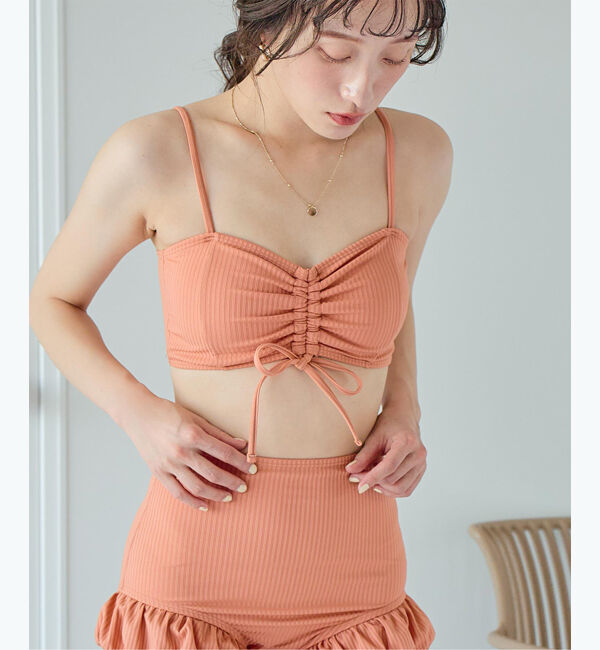SEA DRESS「シアートップス付ビキニ/セット水着」|ビキニ|