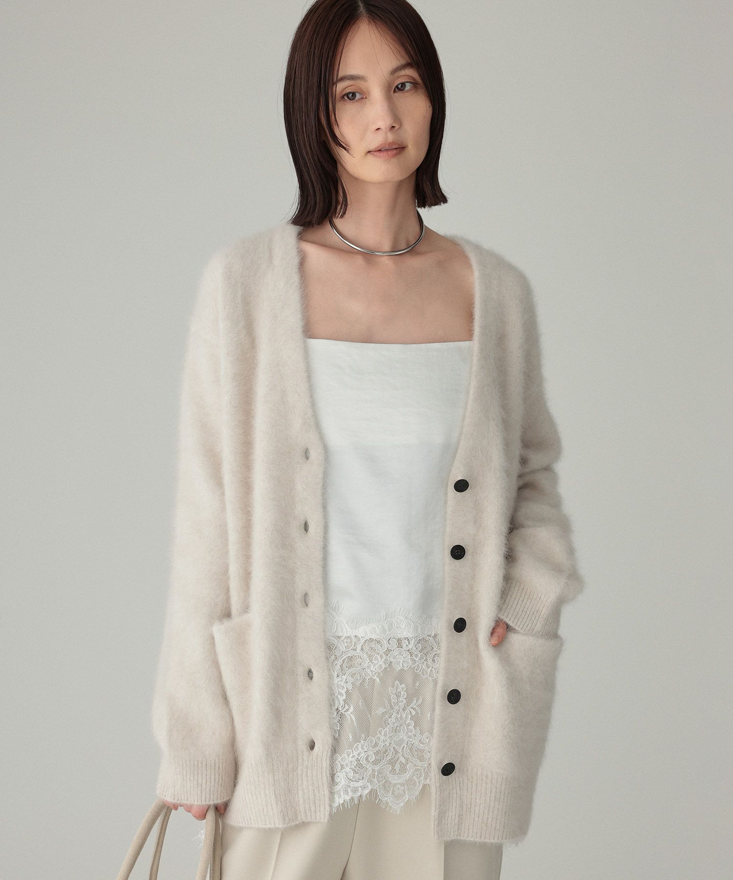 BABYLONE「FOXｶｼﾐﾔCD」|ニット・セーター|ｵﾌﾎﾜｲﾄ