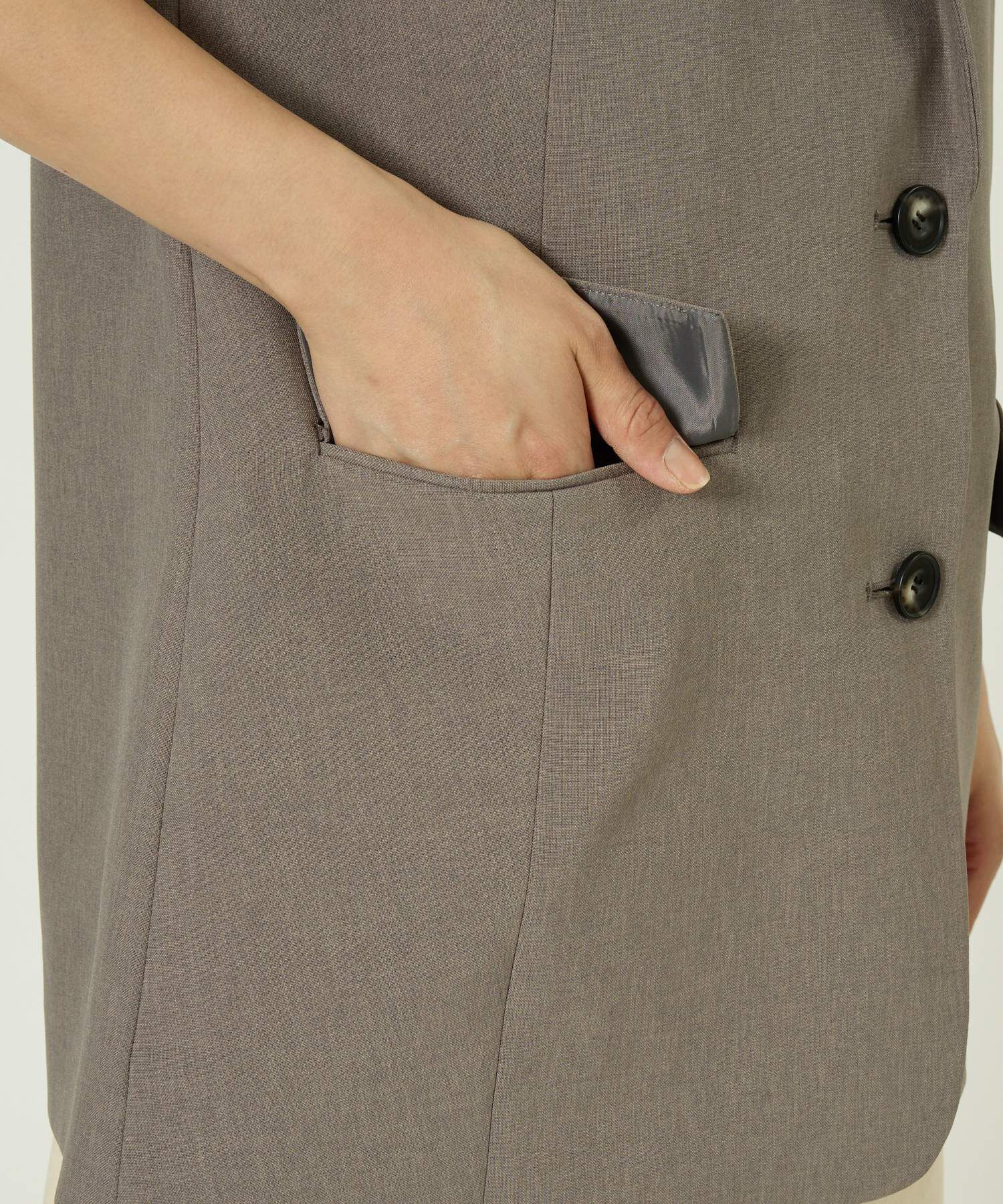 BABYLONE「テーラーカラージレ」|ベスト・ジレ|