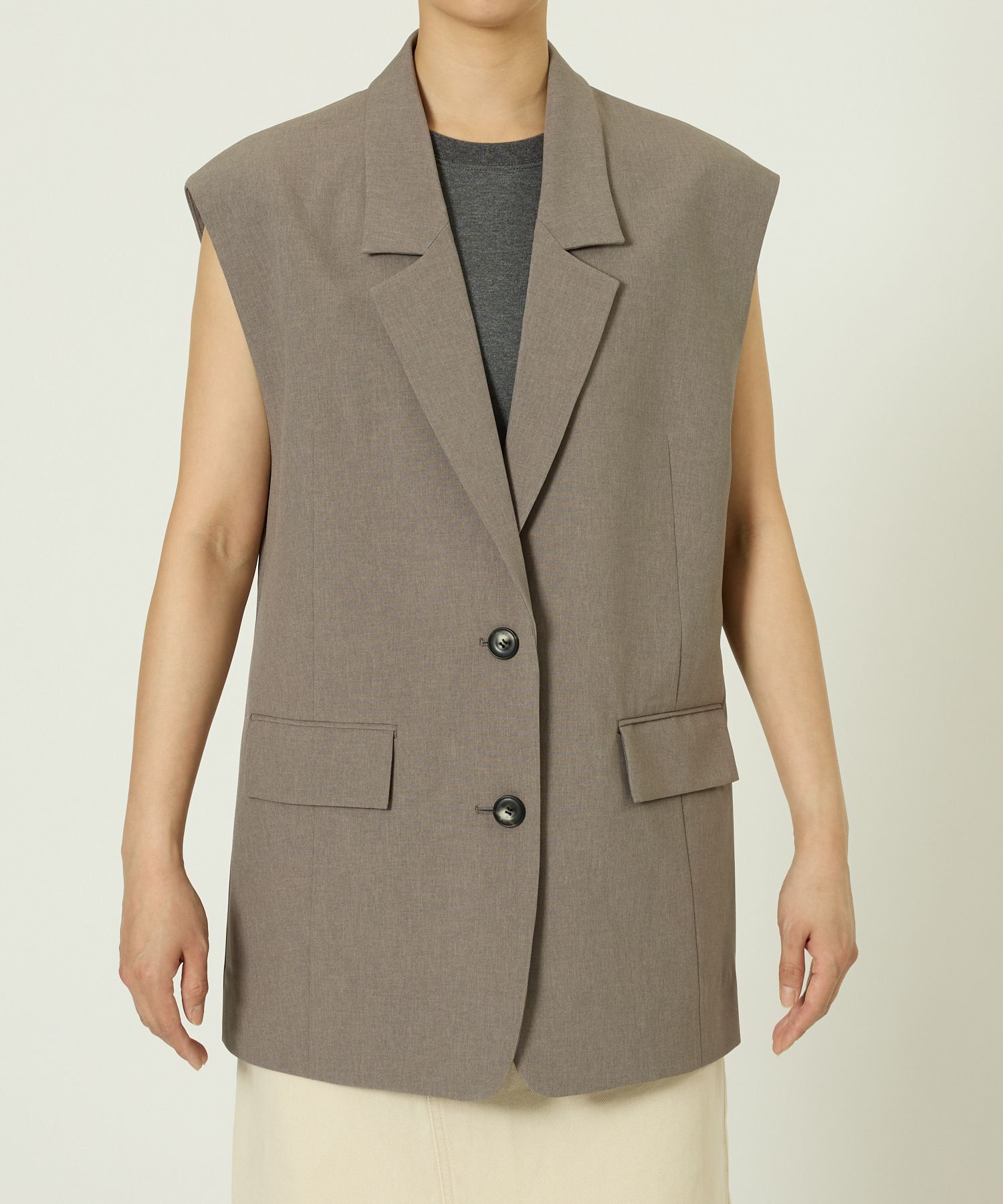 BABYLONE「テーラーカラージレ」|ベスト・ジレ|