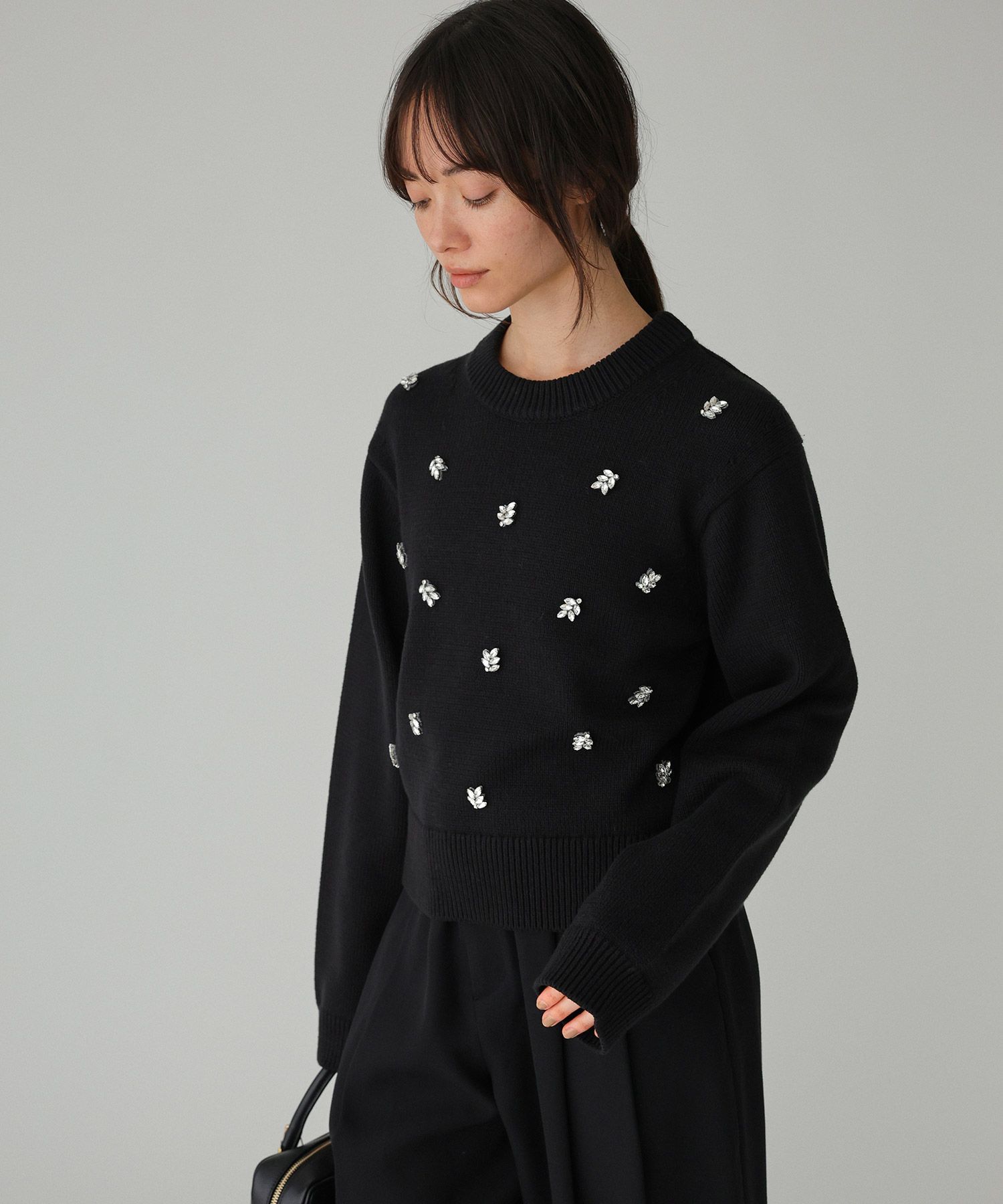 BABYLONE「ビジューニット」|ニット・セーター|