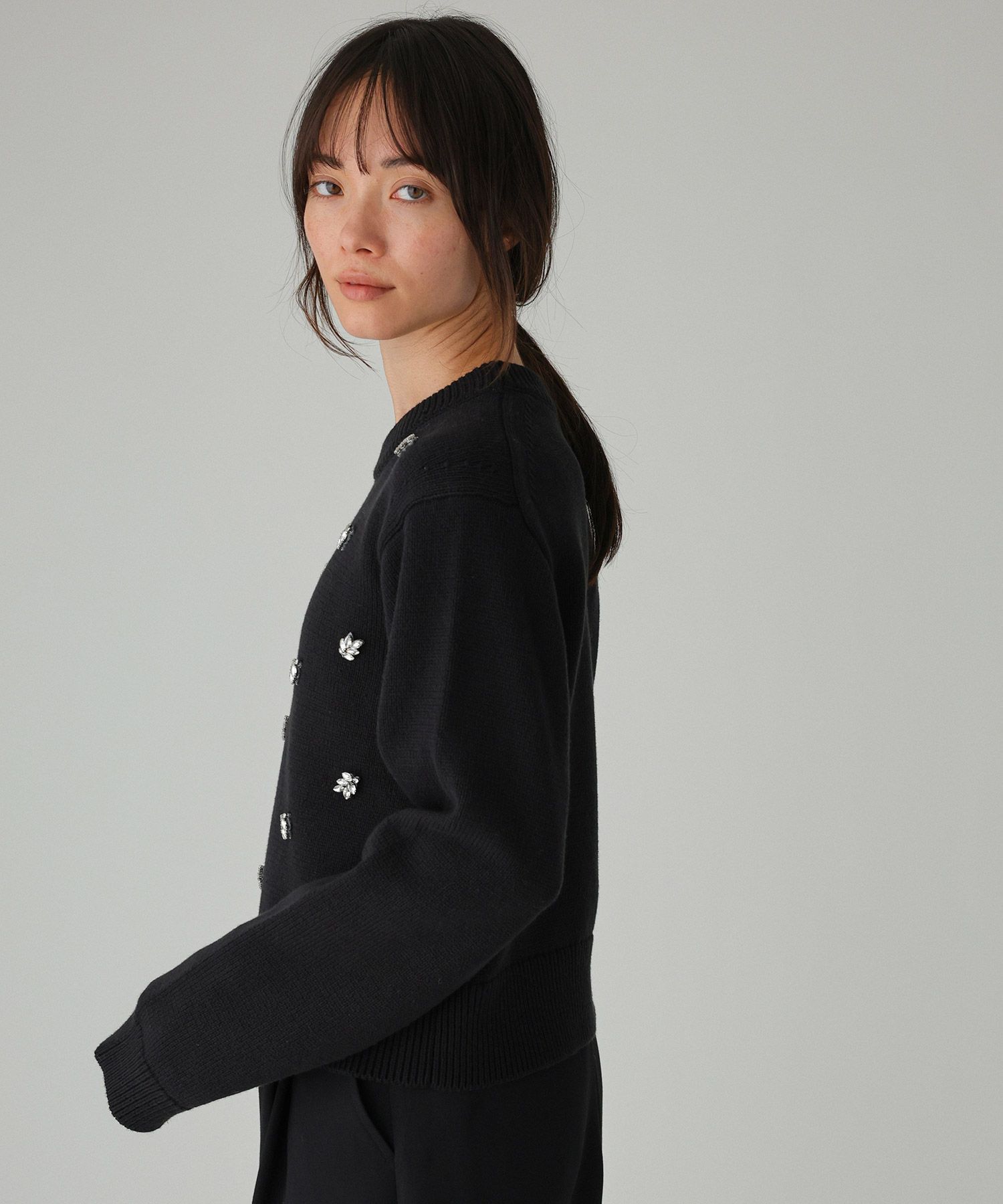 BABYLONE「ビジューニット」|ニット・セーター|