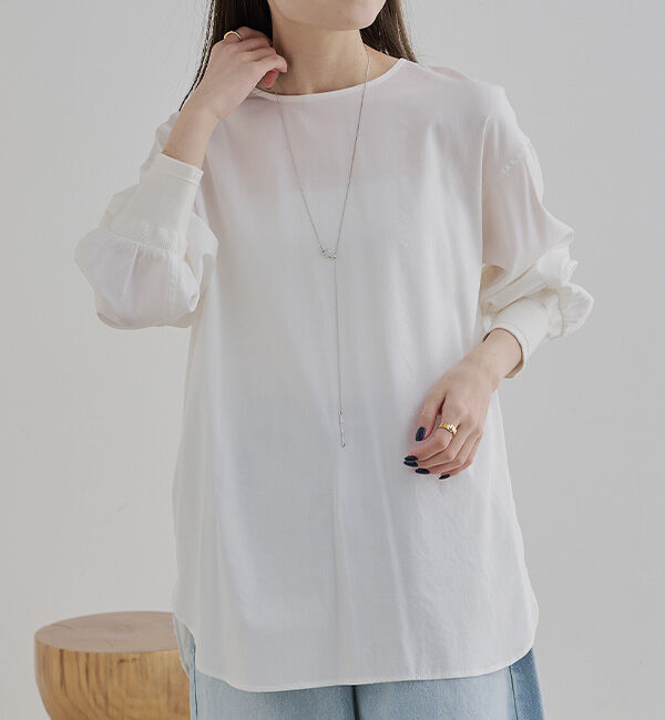  「【新色登場】レイヤードプルオーバーブラウス」|プルオーバー|